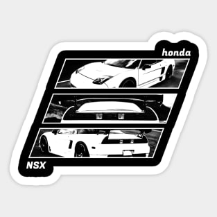 HONDA NSX Black 'N White Archive 2 (Black Version) Sticker